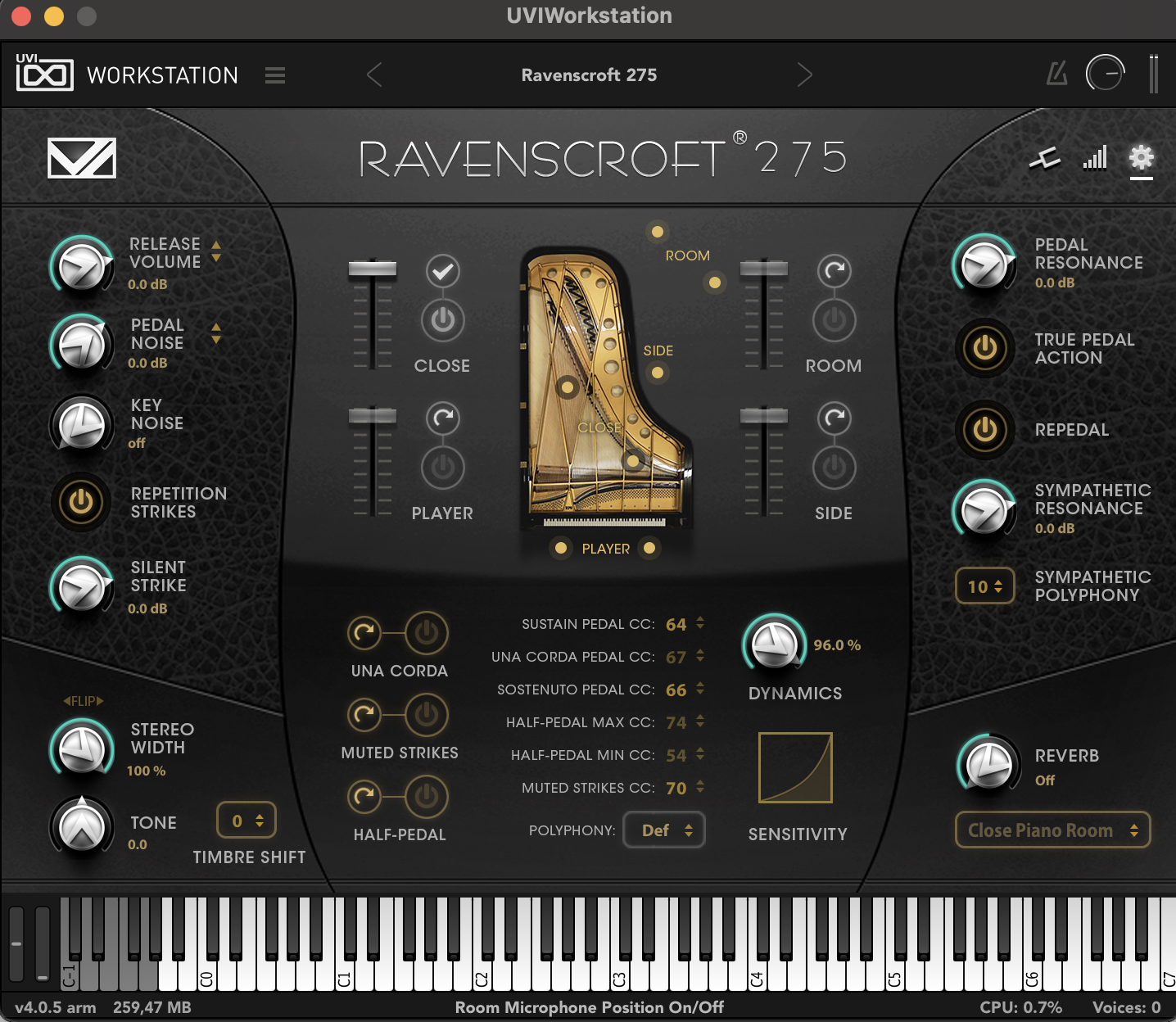 UVI VI Labs Ravenscroft 275 (iLok License Transfer)
